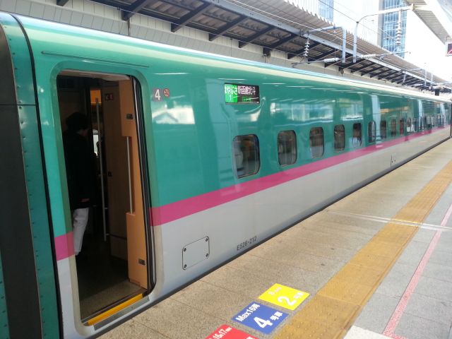 北海道への新幹線