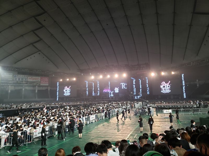 櫻坂46全国ツアー2022・東京公演Day1・終演後のステージ（撮影可時）