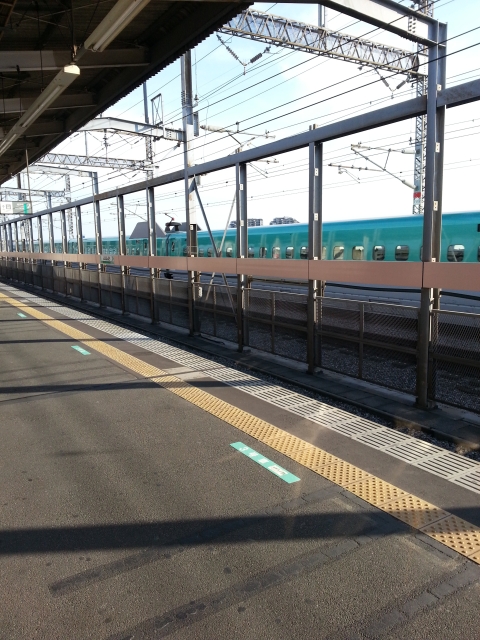 与野本町駅・新幹線