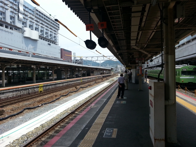 京都駅のJR奈良線