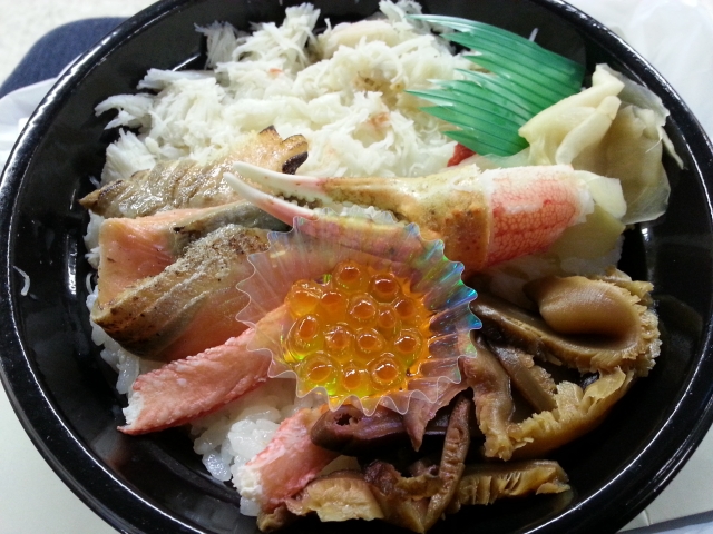 日本料理一乃松 「北陸かに海鮮どんぶり」