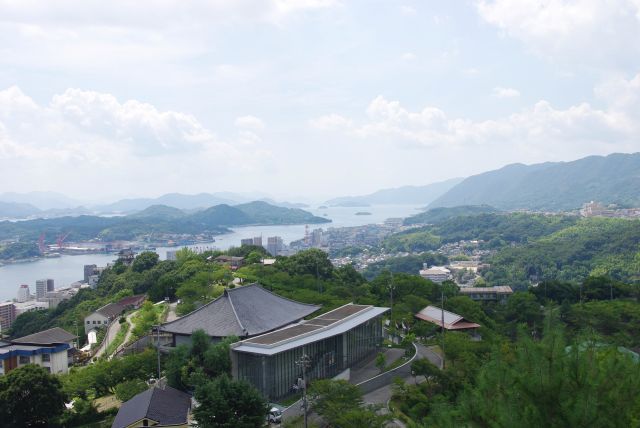 千光寺公園展望台からの眺望