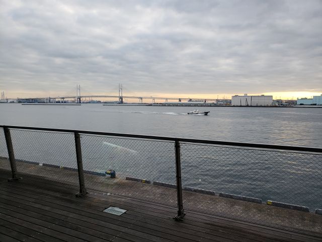 大さん橋からの風景