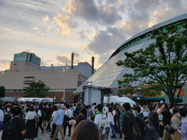 欅坂46・東京ドーム・入場前