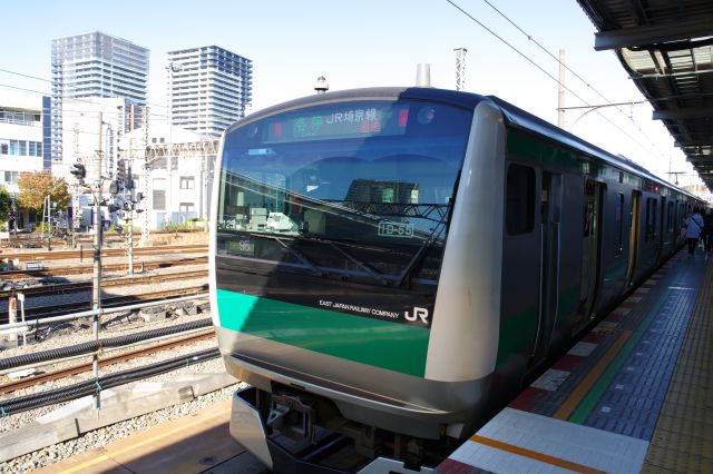 海老名駅の埼京線