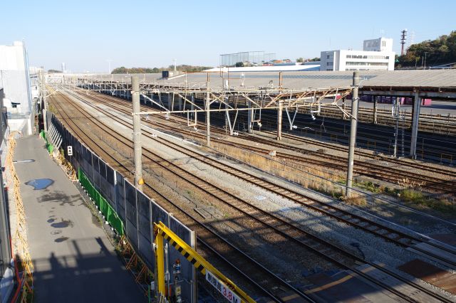 JR貨物横浜羽沢駅の貨物線