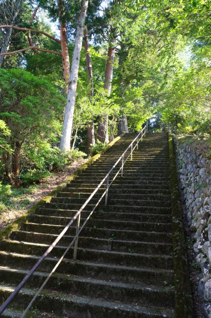 小河内神社の階段