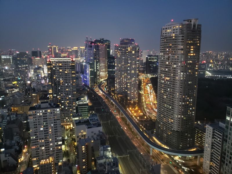 世界貿易センタービル展望台夜景