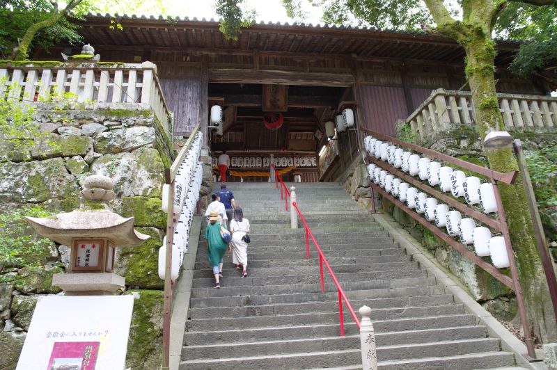 吉備津神社・階段