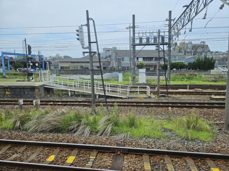 名鉄・大江駅付近