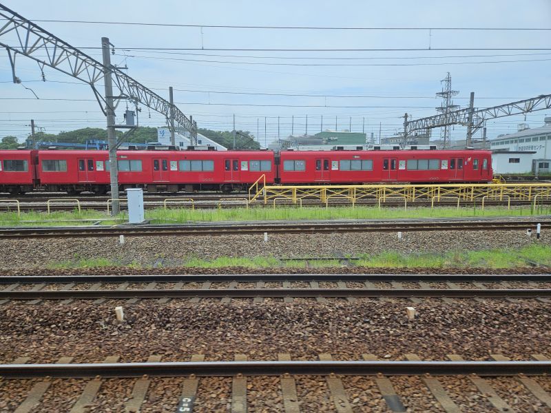 名鉄・大江駅付近