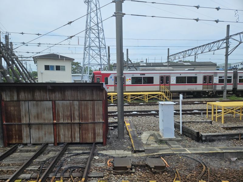 名鉄・大江駅付近