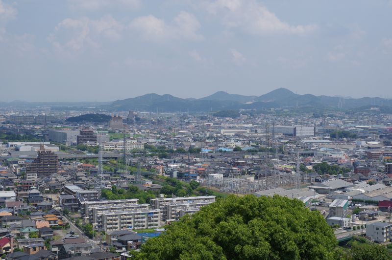 小牧山城・眺望