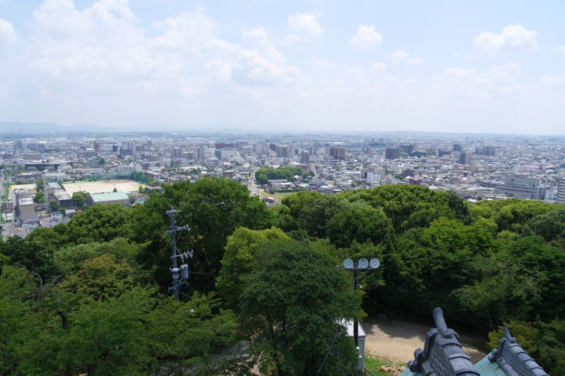 小牧山城・眺望