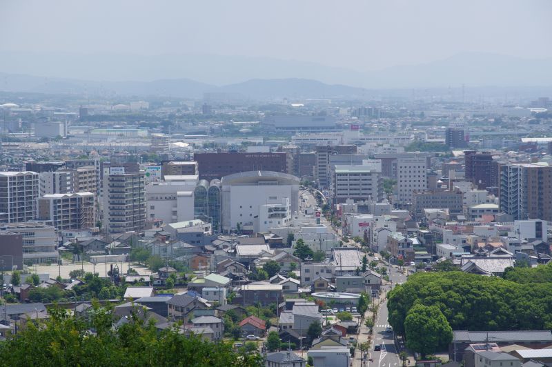 小牧山城・眺望