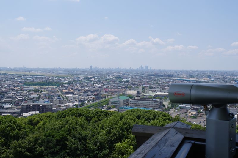 小牧山城・眺望