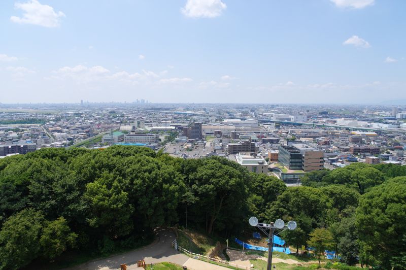 小牧山城・眺望