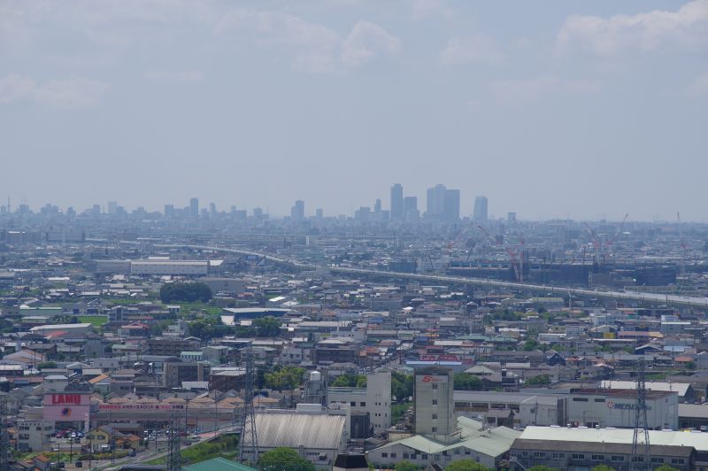 小牧山城・眺望