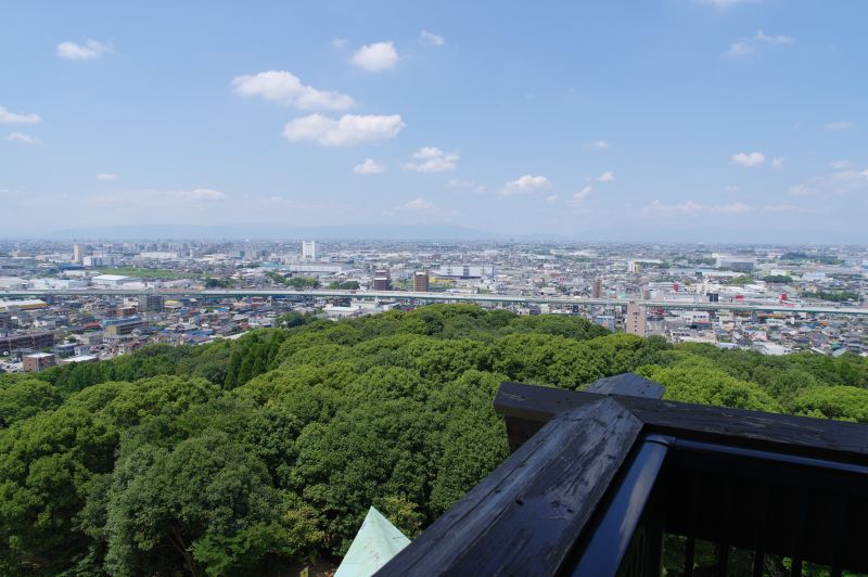 小牧山城・眺望