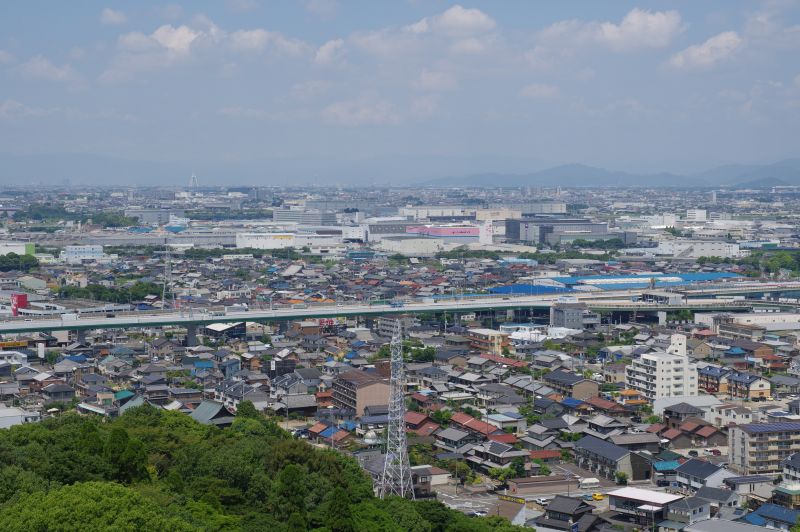 小牧山城・眺望