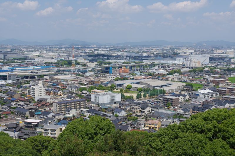 小牧山城・眺望