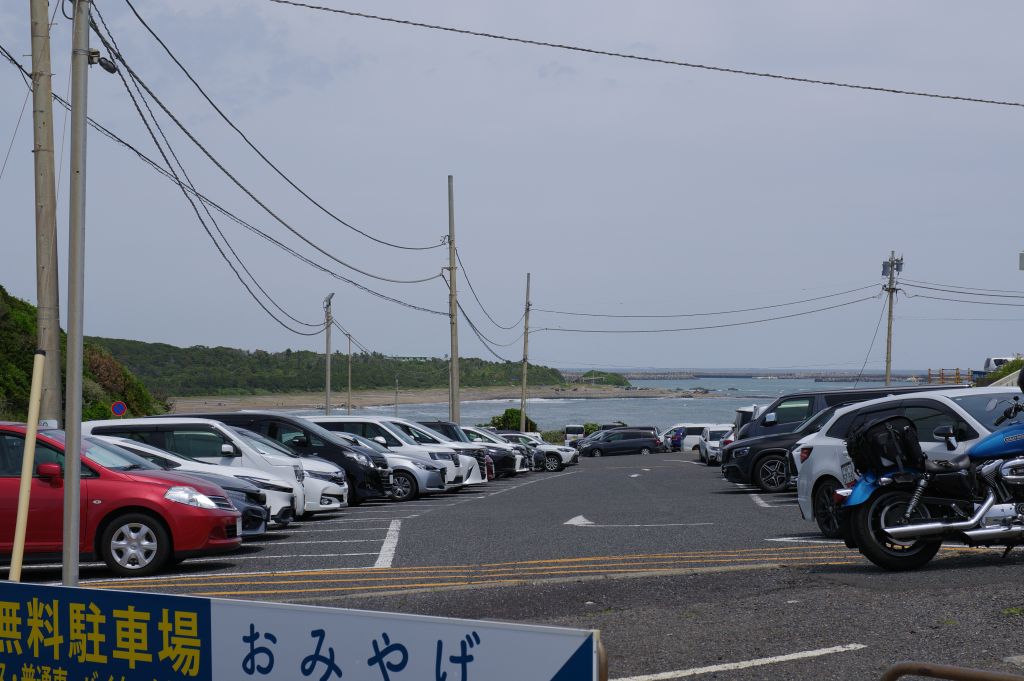 犬吠埼・駐車場