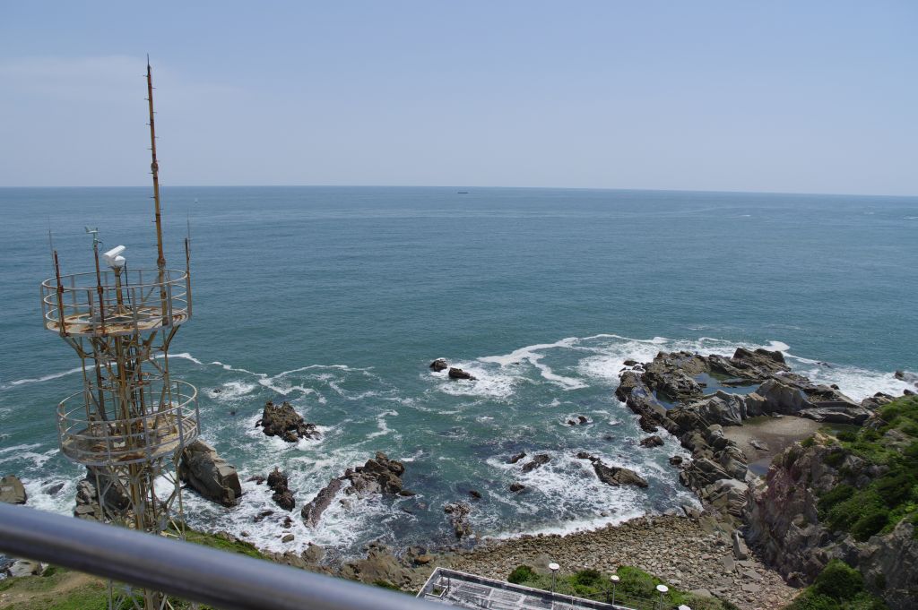 犬吠埼灯台・灯台からの眺望・南東側