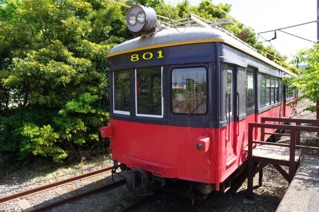 銚子電鉄・外川駅・デハ801