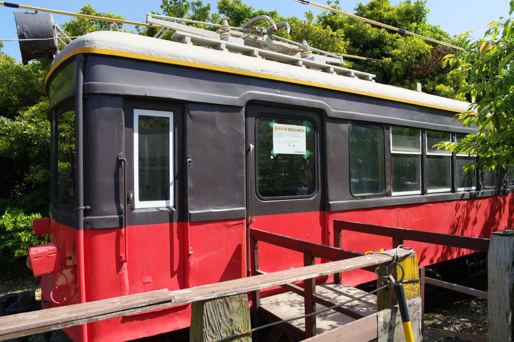 銚子電鉄・外川駅・デハ801の入口