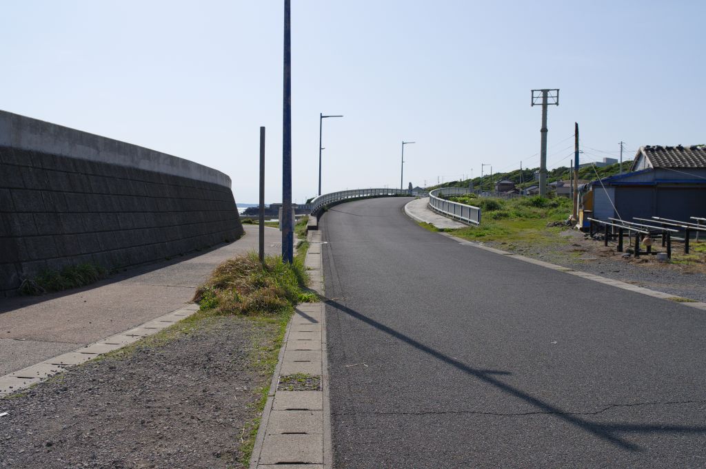 銚子市の長崎鼻・長崎橋