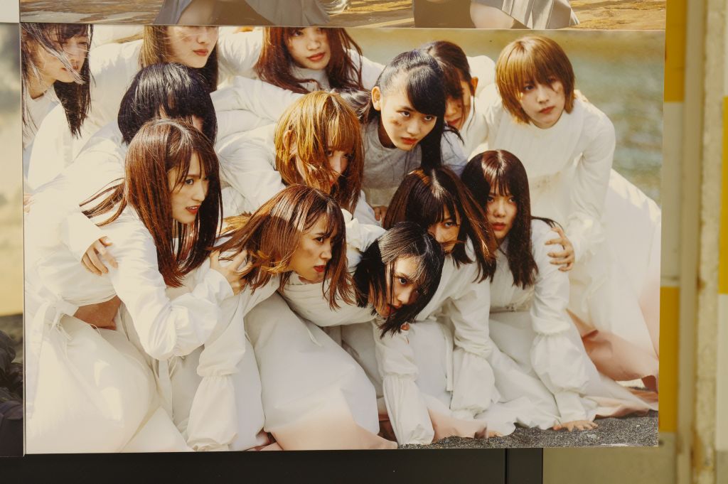 櫻坂46・1stシングル(新宿タワレコパネル展)