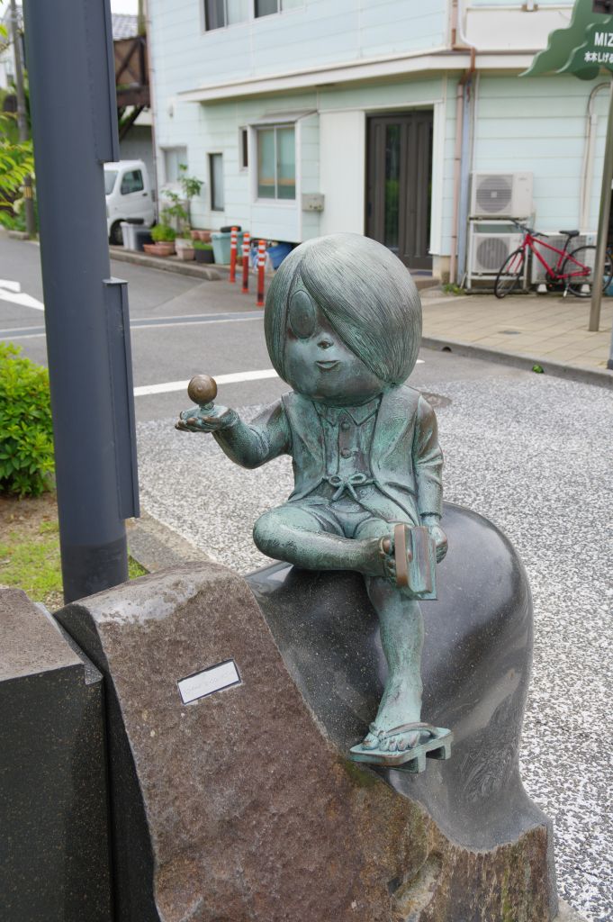 水木しげるロード・鬼太郎像