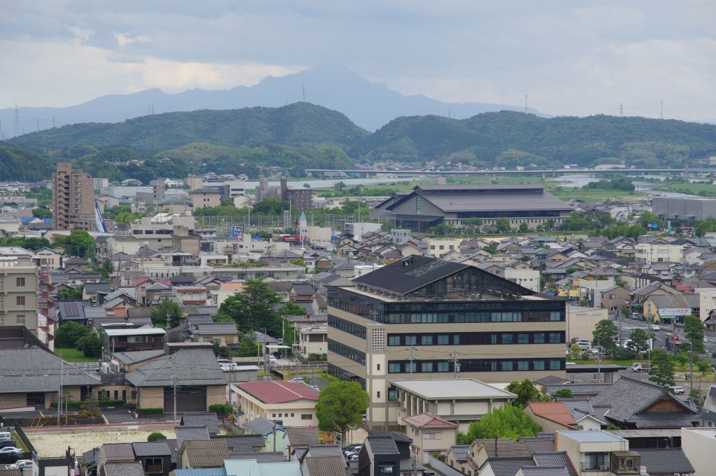 松江城・東側の奥