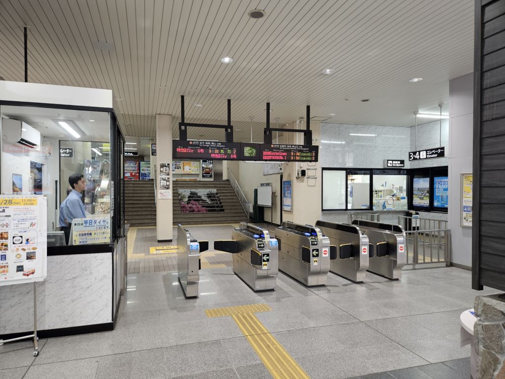 JR松江駅・改札