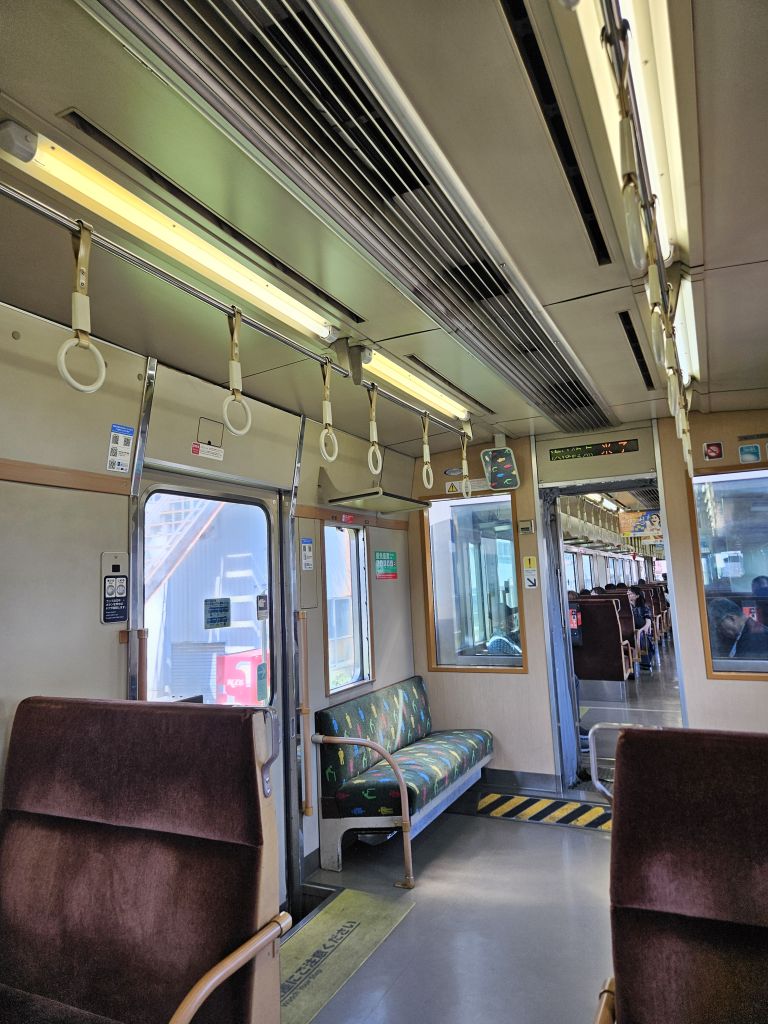 JR山陰本線・車内