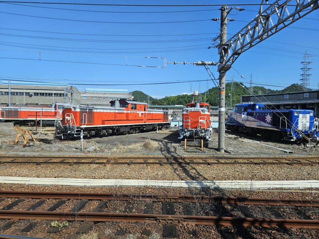 JR山陰本線・米子駅付近