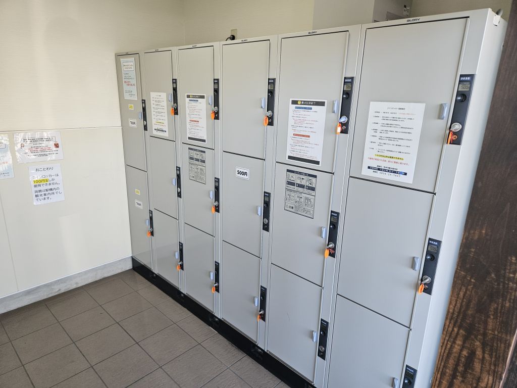 JR安来駅・コインロッカー