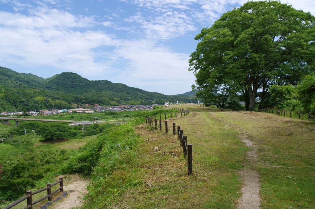 月山富田城・馬乗馬場跡へ