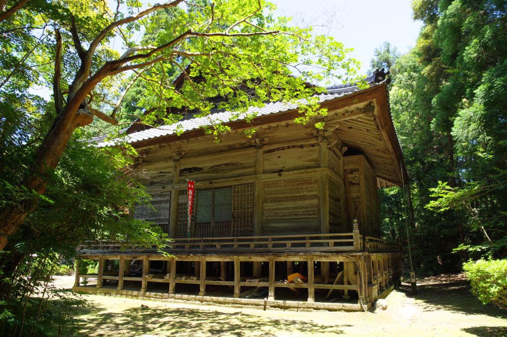 月山富田城・巖倉寺裏手へ