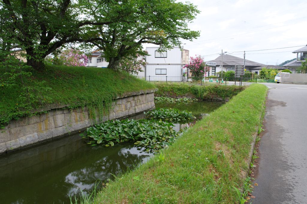 龍岡城・北側の角