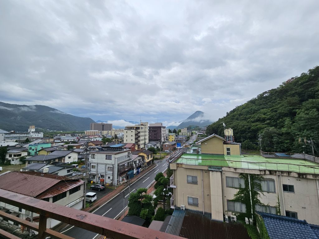 戸倉上山田温泉の眺望