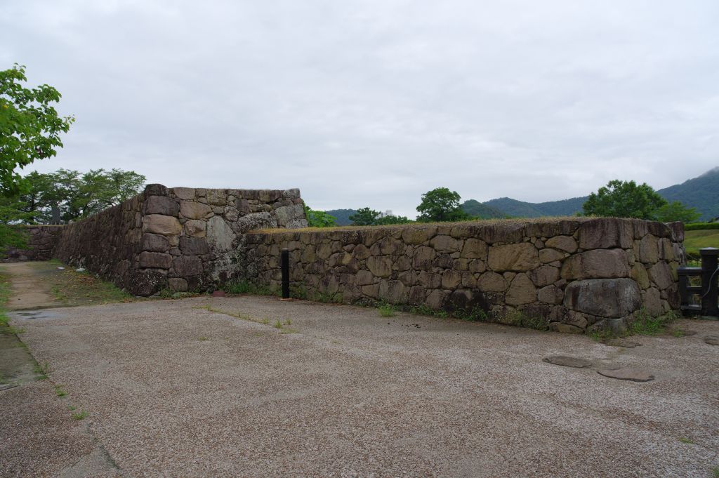 松代城・東側の石垣