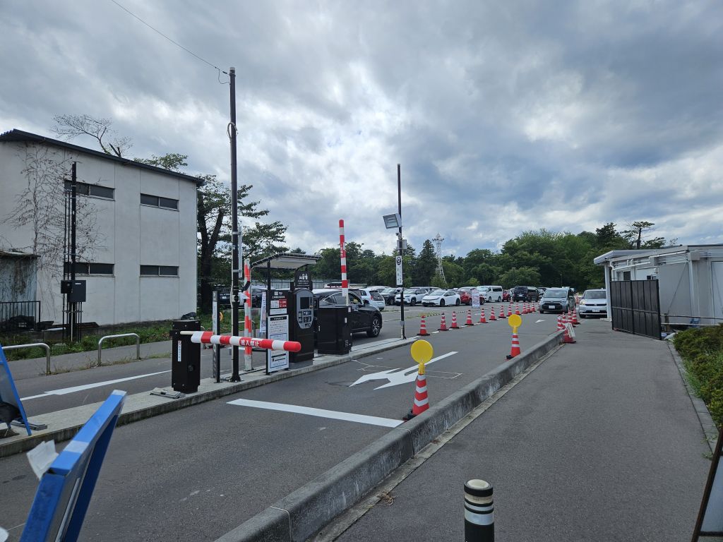 上田城跡北駐車場
