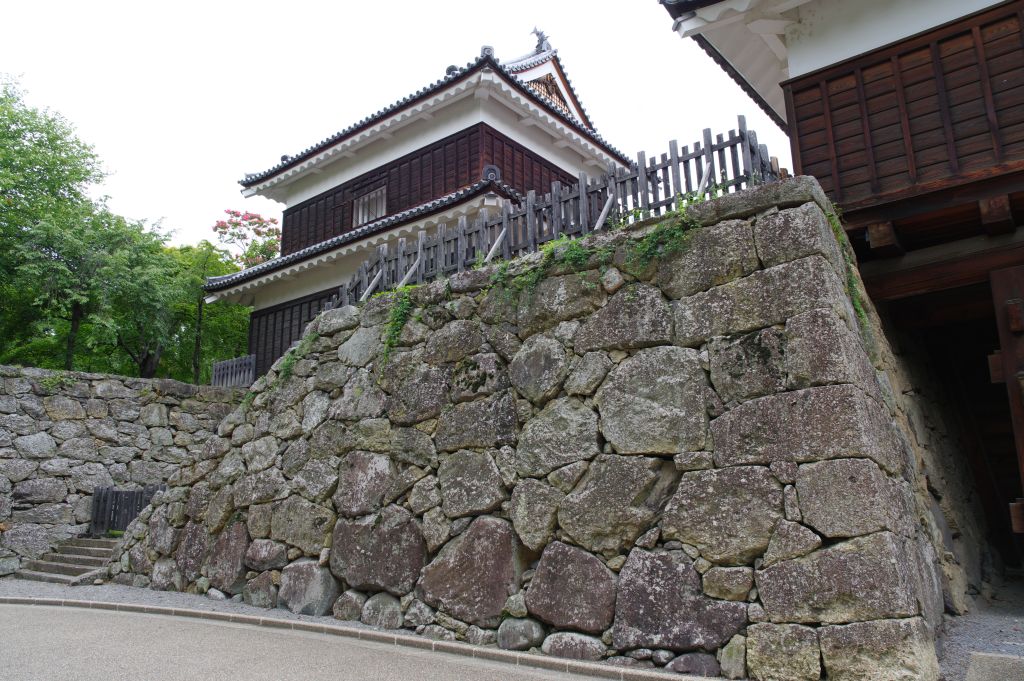 上田城・門の石垣