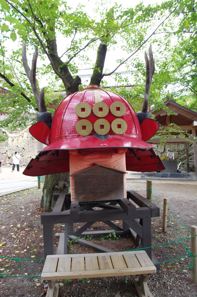 上田城・真田神社・真田幸村(信繁)大兜