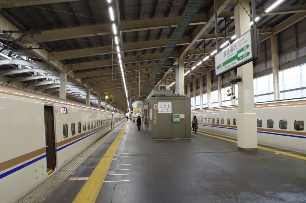 越後湯沢駅・上越新幹線ホーム