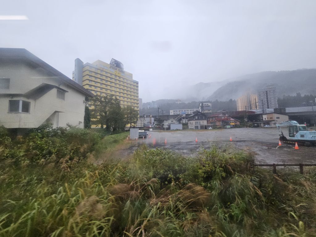 上越線・越後湯沢駅付近