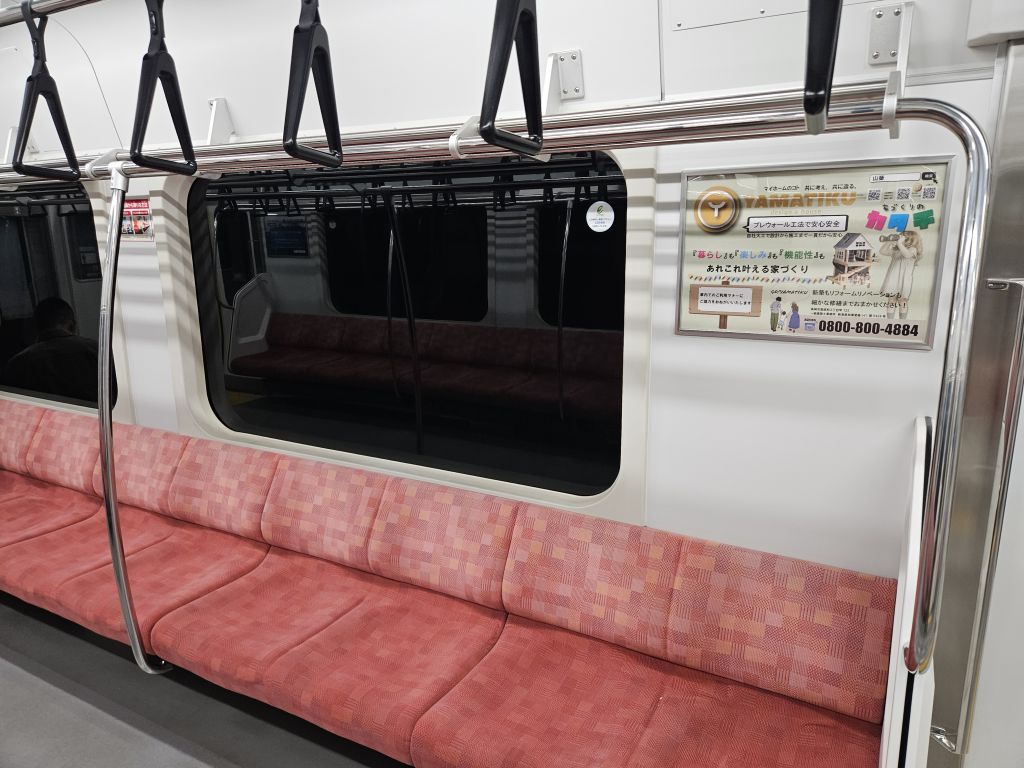 上越線・中里土樽間のループトンネル内