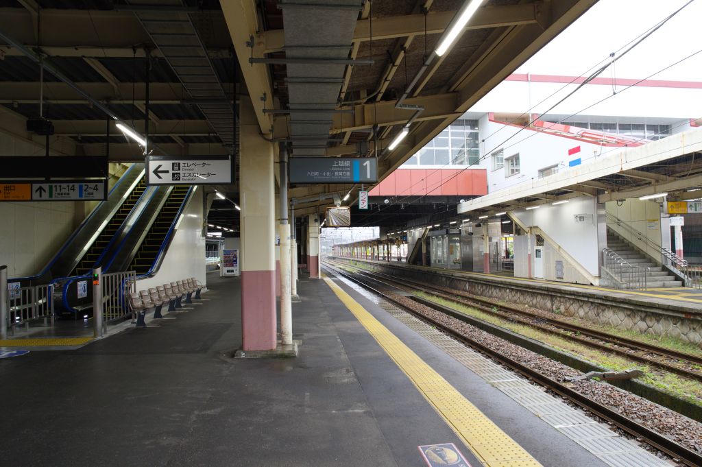 越後湯沢駅・1番線