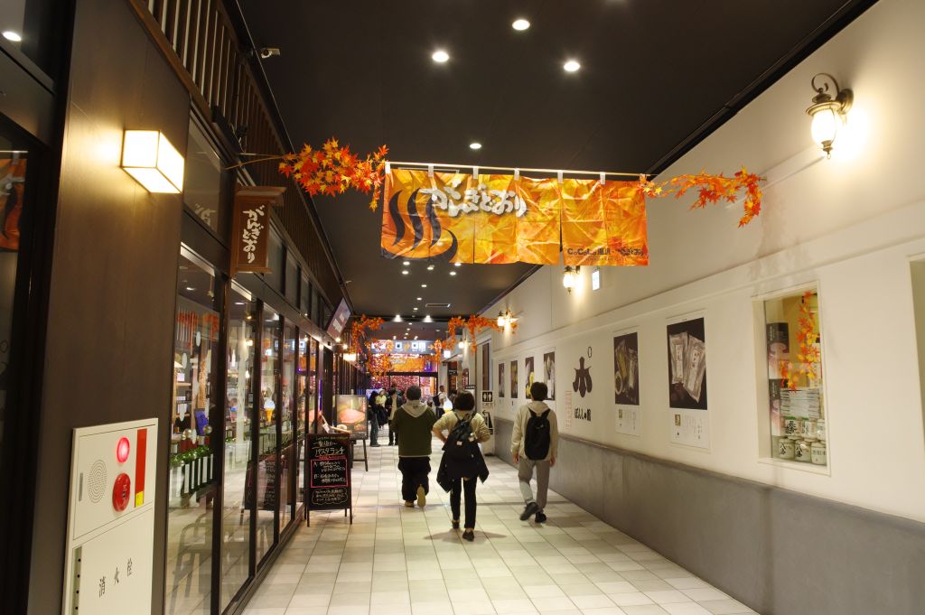 越後湯沢駅・CoCoLo湯沢・がんぎどおりの奥